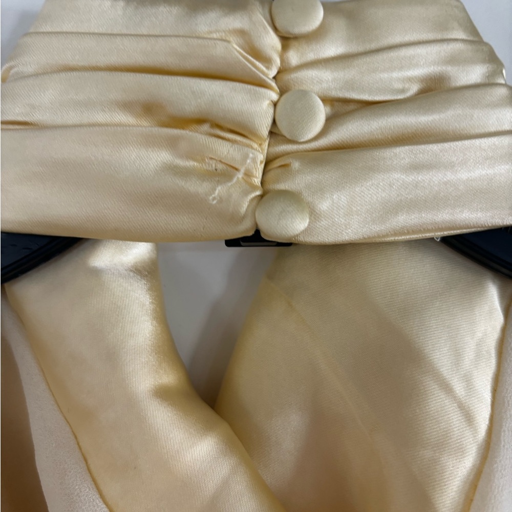 Misha Constantina Dress | M | NWT | Soft Gold - Picture 8 of 11